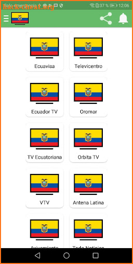 TV ecuador screenshot