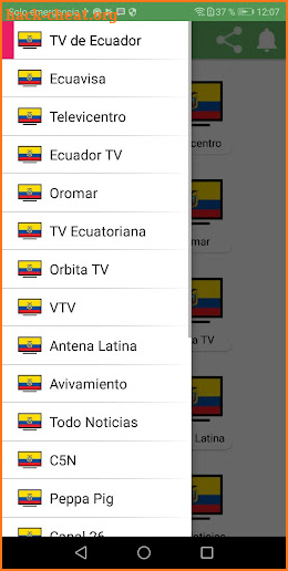 TV ecuador screenshot