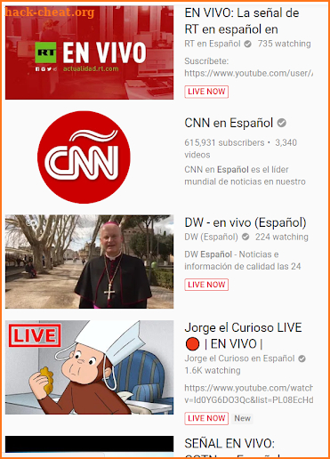 TV en vivo gratis en espanol screenshot