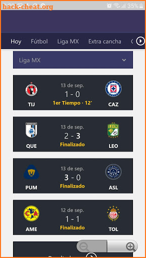 Tv Futbol - Partidos en vivo screenshot