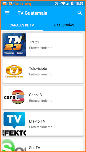 TV Guatemala screenshot