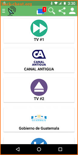TV Guatemala screenshot