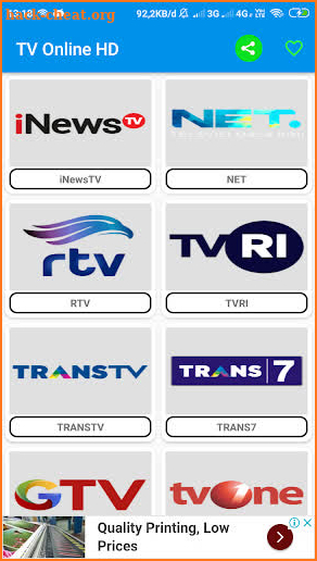 TV Indo Semua Saluran - Tv Bersama Lengkap screenshot