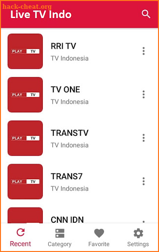 TV Indonesia Live TV Online screenshot
