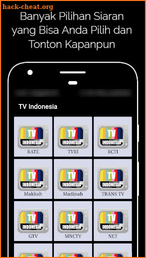 TV Indonesia Online-Live Semua TV Saluran screenshot