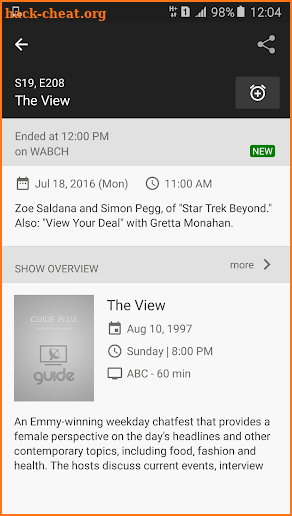 TV Listings & Guide Plus screenshot