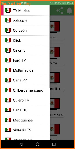 TV Mexico screenshot