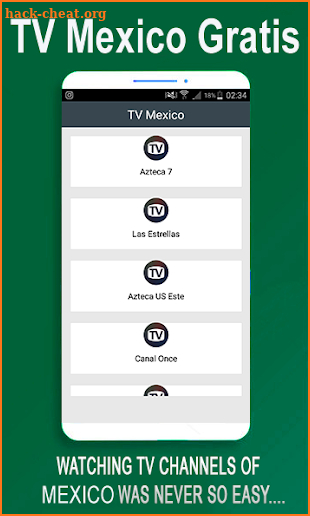 TV Mexico : Free Live TV satelit guide screenshot