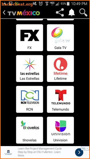 TV México (FTA) screenshot