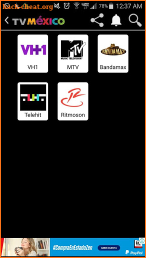 TV México (FTA) screenshot