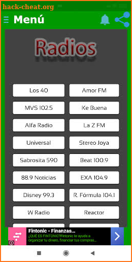TV México Televisión Radio Ver tv en vivo screenshot