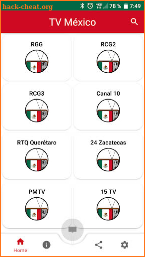 TV México Teve Mexicana screenshot