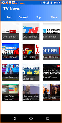 TV News - News Video App screenshot
