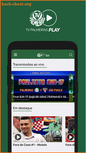 TV Palmeiras PLAY screenshot