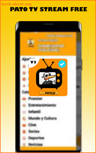 Tv Pato hd: para canales Español y Latino screenshot