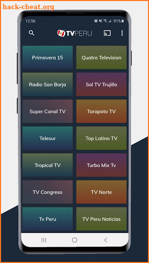 TV Peru 2020 - Peruvian Television TV Box Smart TV screenshot
