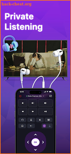 TV Remote Control for Roku TV screenshot