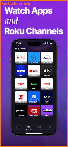 TV Remote Control for Roku TV screenshot