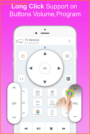 TV Remote for Hisense (IR) screenshot
