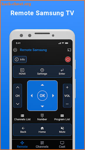 TV Remote for Samsung screenshot