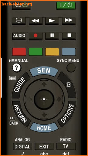 TV Remote for SonyTV | Smart & IR Remote Control screenshot