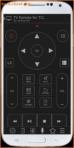 TV Remote for TCL (IR) screenshot