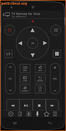 TV Remote for Vizio (IR) screenshot