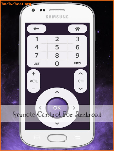 TV Roku Remote Control for Android Devices screenshot