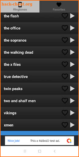 tv series ringtones free screenshot