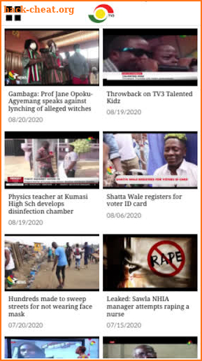 TV3 Ghana News screenshot