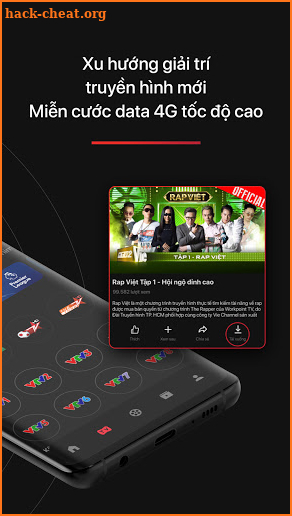 TV360 – Truyền hình trực tuyến trên Mobile screenshot