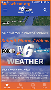 TV6 & FOX UP Weather screenshot