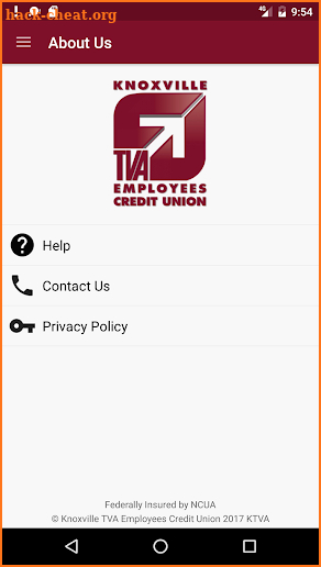 TVA Employees Credit Union screenshot
