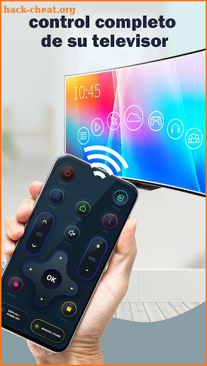 TV+AC Remote Control - A/V Receiver Remote Control screenshot