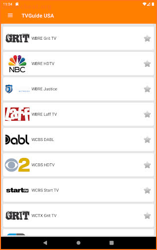 TVGuide USA - TV listings screenshot