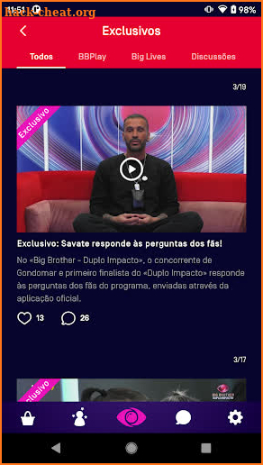 TVI Reality - Big Brother screenshot