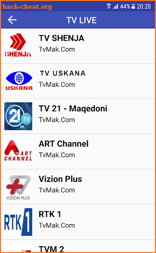 TvMAK.Com - TV SHQIP screenshot