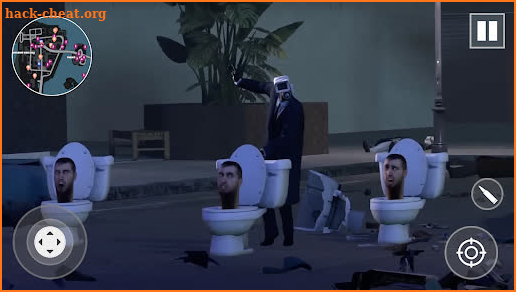 TVMan VS Toilet Monster Skibi screenshot