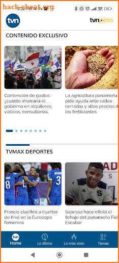 TVN Panamá screenshot