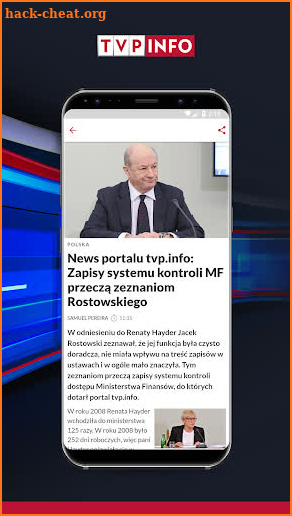 TVP INFO screenshot