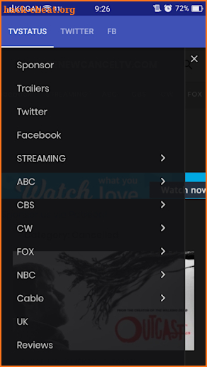 tvStatus screenshot