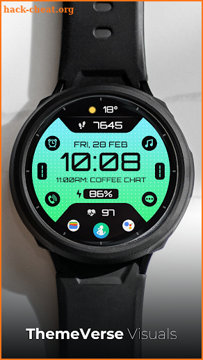 TVV Digital 6 Watch Face screenshot