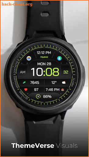 TVV Digital 7 Watch Face screenshot