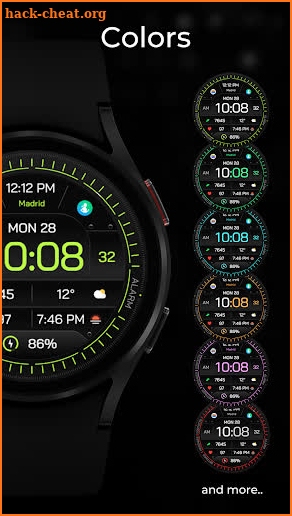 TVV Digital 7 Watch Face screenshot