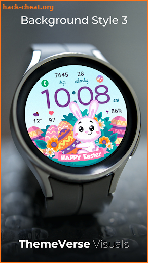 TVV Happy Easter Watch Face screenshot