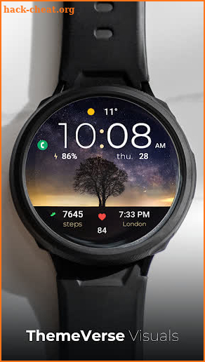 TVV Night Sky Watch Face screenshot