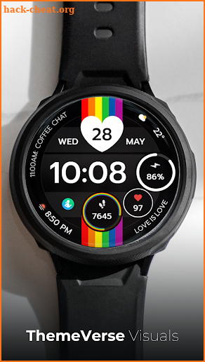 TVV Pride 2 Digital Watch Face screenshot