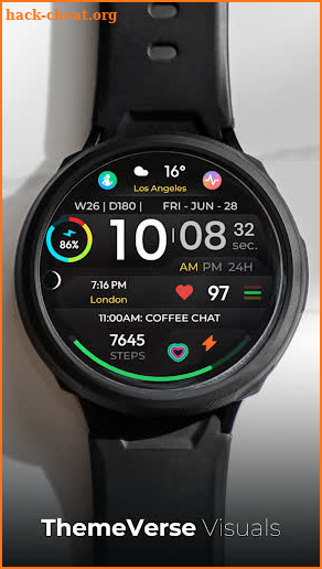 TVV Sport 4 Digital Watch Face screenshot