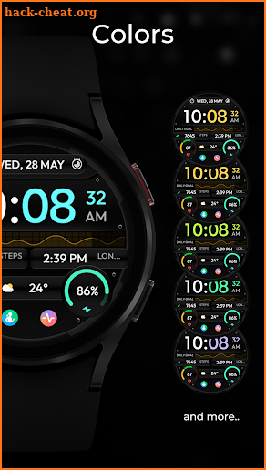 TVV Sport 8 Digital Watch Face screenshot