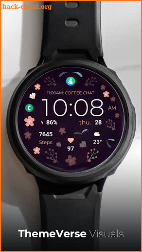 TVV Spring Digital Watch Face screenshot